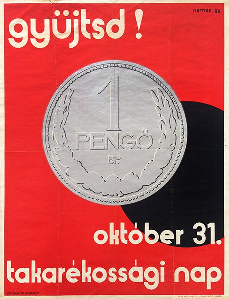 Takarékossági nap plakátja Nemes György 1929.jpg