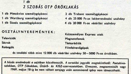 A nyeremények pedig nagyon vonzóak voltak. Ajánlókép